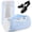 Blue, variant on Avoalre Shoe Washing Bag, 360° All-Around Cleaning with Microfiber Fibers, Top Hidden Zipper for Sneakers Running Shoes Machine Washable Reusable