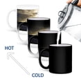 thumbnail image 4 of 3drose, a Winter Day in Pine Valley with Snow on Ground and Rays of Sun, 11oz Magic Transforming Mug, 4 of 7