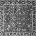 thumbnail image 1 of Ahgly Company Indoor Square Oriental Gray Industrial Area Rugs, 8' Square, 1 of 4