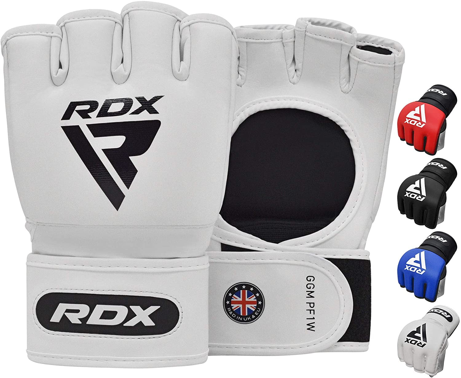 Grappling MMA Gloves RDX Boxing Punch Bag Fight Muay Thai Training Leather 