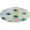 style-1, variant on Lunarable Pineapple Floral Medallion Round Rug - Small Round Area Rug, Soft Non-Slip Machine Washable Bedroom Mat Indoor Accent Entry Carpet for Office Desk Dorm Hallway