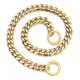 thumbnail image 4 of Aiyidi Collar De Perro Con Cadena Dorada, Gargantilla Ancha, 4 of 5