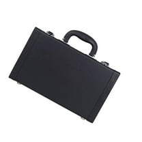 WRITWAA Black Musical Instrument Storage Bag Hard Case for Traveling with Band 1Pack