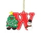 thumbnail image 1 of Juego de 26 Adornos Navideños con Letras Del Alfabeto | Letras Decorativas de Pvc En Mayúsculas Inglesas | Decoración Navideña Personalizada para Árboles, Coronas y Regalos, 1 of 2
