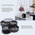 thumbnail image 5 of Jewelry Storage Box Ladies Small Jewelry Storage Box 5 Layers Rotatable (Excluding Jewelry), 5 of 5