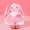 Pink 39cm, variant on Cute Pink Ballerina Bunny Plush, Soft Stuffed Rabbit Toy, Adorable Floppy Ear Bunny Plushie for Kids & Girls, Easter Gift & Home Decor