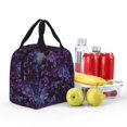 thumbnail image 4 of Bingfone Lilac Print Lunch Bag Insulated Lunch Box, Small Leakproof Cooler Food Lunch Containers Reusable High Capacity Lunch Tote Bags for Work, Travel, Outdoor, 4 of 5
