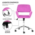thumbnail image 3 of Silla de Oficina Premium Onof ONOF-SABRINA Ajustable Aterciopelado, 3 of 7