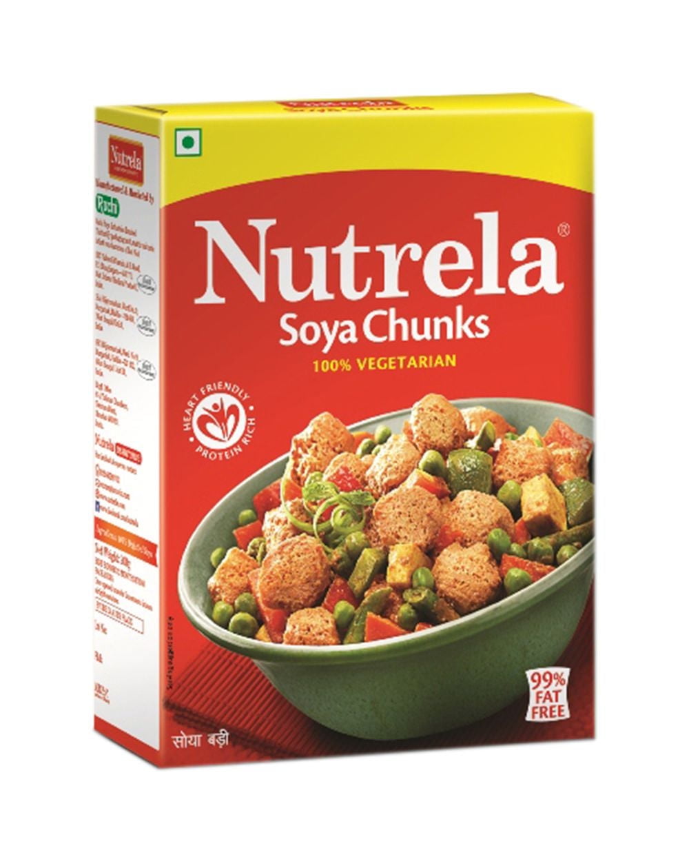 Nutrela 100 %Vegetarian Soya Chunks