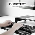 thumbnail image 4 of Graflsoa Ergonomic PU Leather Keyboard Wrist Rest for 104/108 Keyboards, Large Size, Black, Comfortable & Durable for Gaming & Office Use, 4 of 7