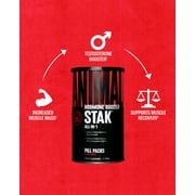 Animal Stak - Natural Hormone Booster with Tribulus, Agmapure and Astapure - 21 Packets