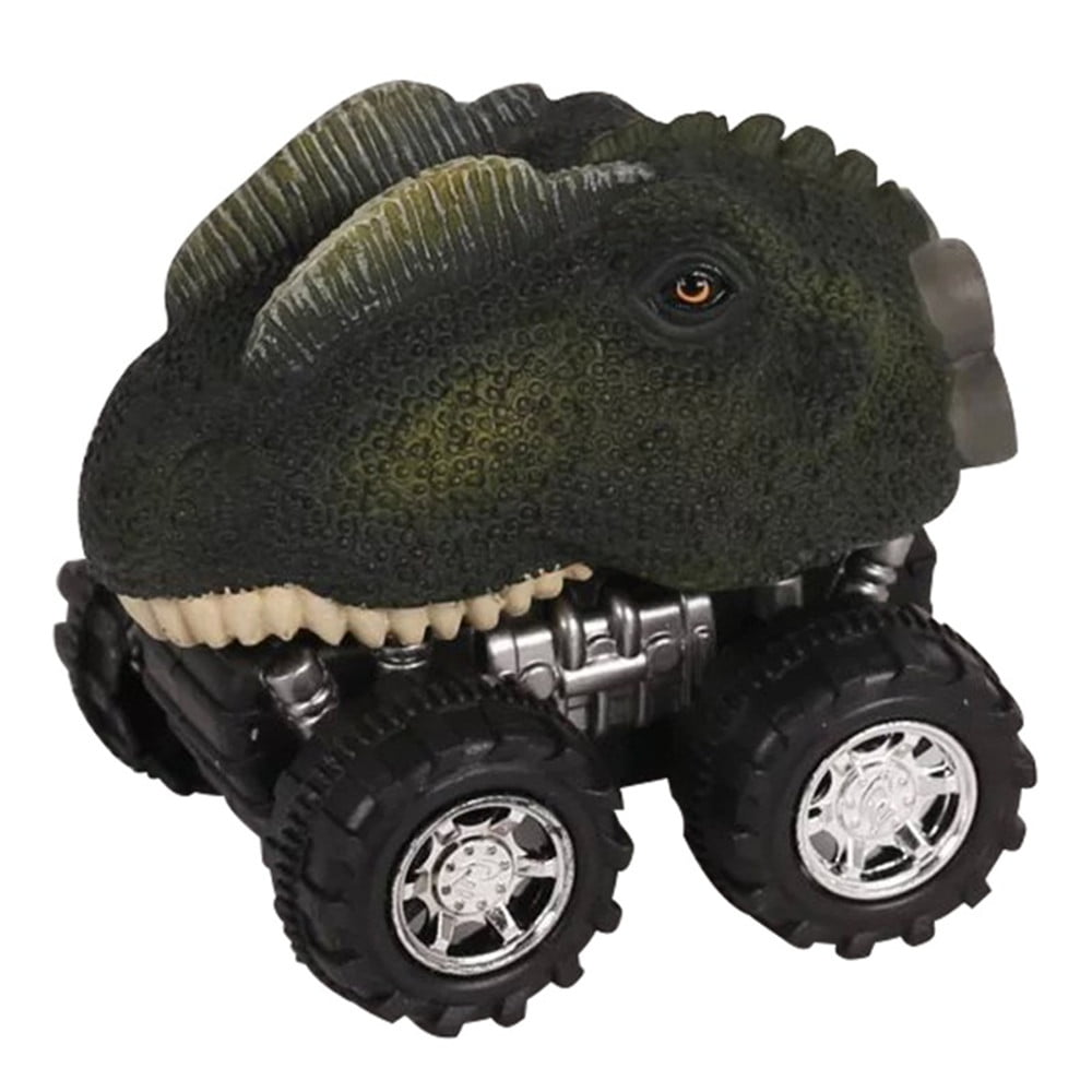 1/6x Dinosaur Cars Pull Back Vehicle Set Mini Animal Car Boys Toys Birthday Gift 
