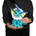 thumbnail image 5 of Pokemon Vaporeon 8" Plush - Officially Licensed - Eevee Evolution Figure - Soft Stuffed Animal Toy - Gift for Kids, Boys, Girls - 2+, 5 of 6