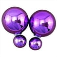 thumbnail image 1 of Double Sided Pearl Stud Earrings, Shiny Purple, 1 of 1