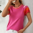 thumbnail image 6 of Black Summer Tops for Women Work Out Shirts Gym Loose Long Summer Shirts for Island Vacation Clearance Deals, 6 of 7