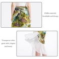 thumbnail image 2 of Map Section Stylish Chiffon Summer Beach Dresses with Polyester Straps for Women | Summer Dress, 2 of 6