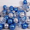 thumbnail image 3 of 50PCS Dark Blue Agate Marble Metal Latex Confetti Balloons Birthday Wedding BabyShower Decorations New year Globos, 3 of 6