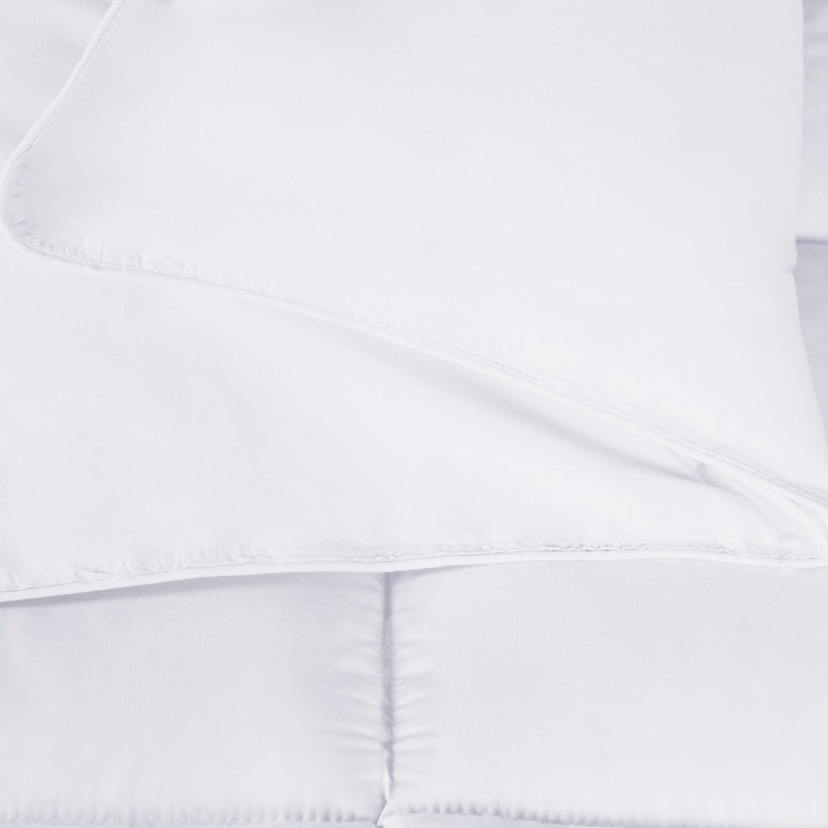 Superior Solid Comforter Down Alternative Bedding, Twin/Twin XL, White