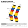 thumbnail image 3 of Colombian Flag Knee High Socks for Women Long Leg Warmers Socks, 3 of 7