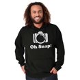 thumbnail image 5 of Oh Snap Camera Snapshot Cute Hobby Hoodie Sweatshirt Women Men Brisco Brands S, 5 of 6