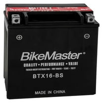 BikeMaster Maintenance Free Batteries Compatible for ATV BTX16-BS