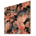 thumbnail image 2 of Designart 'Polka Dots Abstract Geometric Art' Modern Print on Natural Pine Wood, 2 of 5
