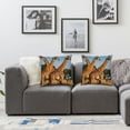 thumbnail image 2 of Intimate Giraffe" Zippered Pillow Case Cover Cushion Case Twin Sides, 2 of 7