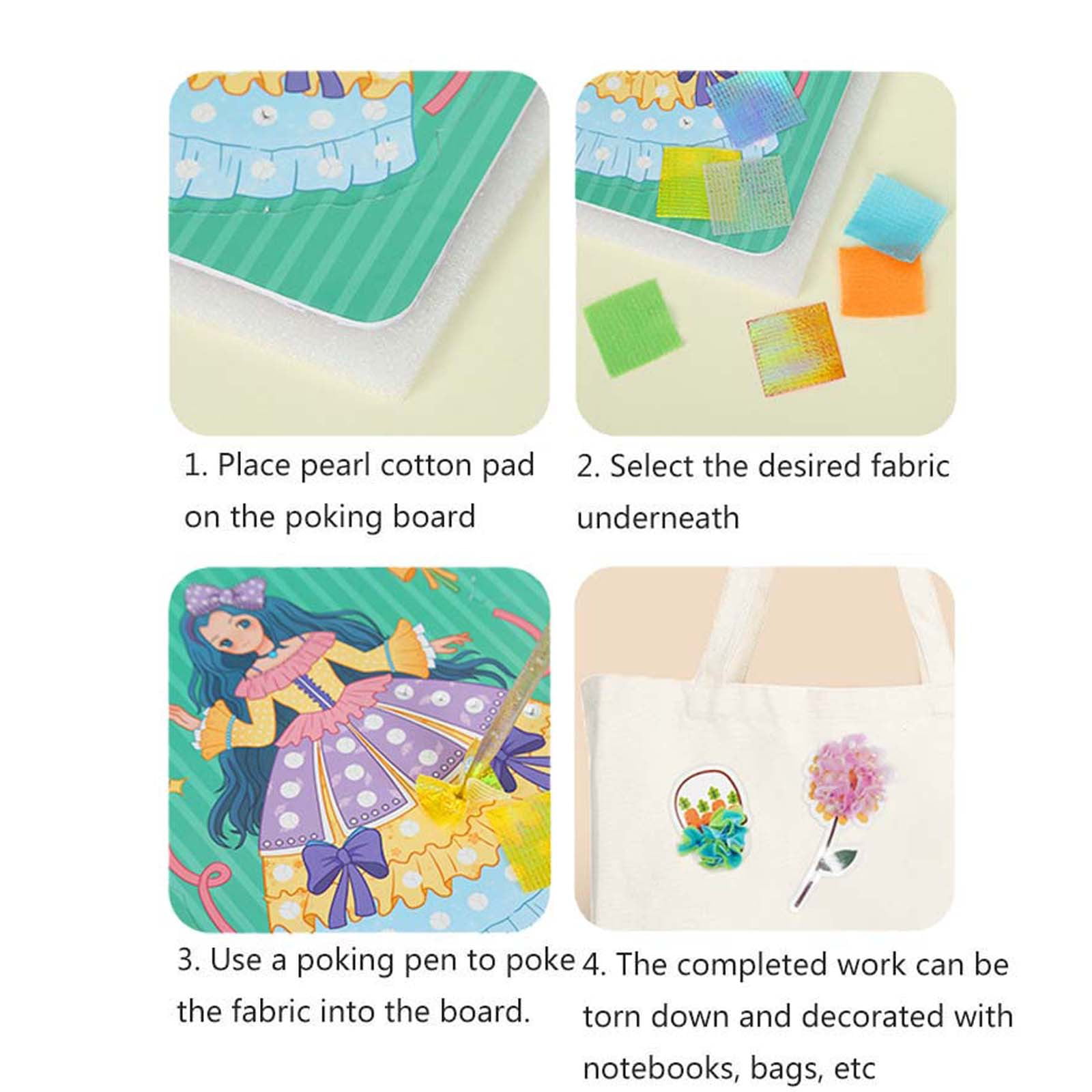 Creative Puzzle Puncture Painting Crafts For Girls Ages 8-12, Poke