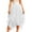 White, variant on MAIHAN-Women's Asymmetrical Mesh Midi Skirt - High Waist Tiered Layered Skirt with Front Short Back Long Design,Skirts for Women(Black)