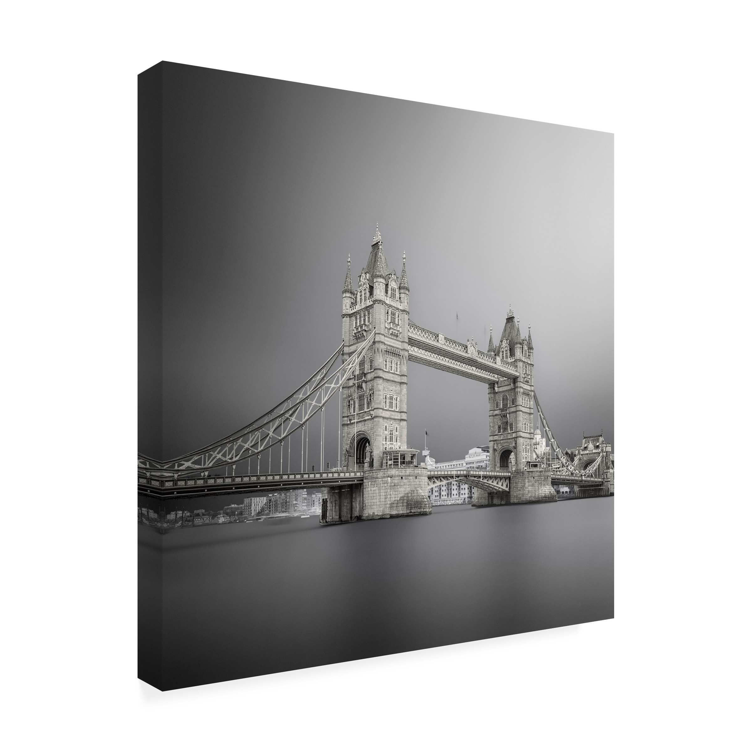 Ahmed Thabet 'Tower Bridge' Canvas Art