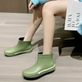 thumbnail image 4 of AUXDIQ Rain Boots Women Short Ankle Waterproof Rain Shoes Outdoor Garden Shoes, 4 of 6