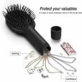 thumbnail image 2 of Injueey Cepillo para el cabello, caja secreta para guardar, conveniente, portátil, multifuncional, peine de almacenamiento, colección oculta para Juegos de accesorios de baño Rojo Pequeño Injueey HA077098-03, 2 of 6
