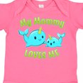 thumbnail image 4 of Inktastic My Mommy Loves Me Cute Narwhal Boys or Girls Baby Bodysuit, 4 of 5