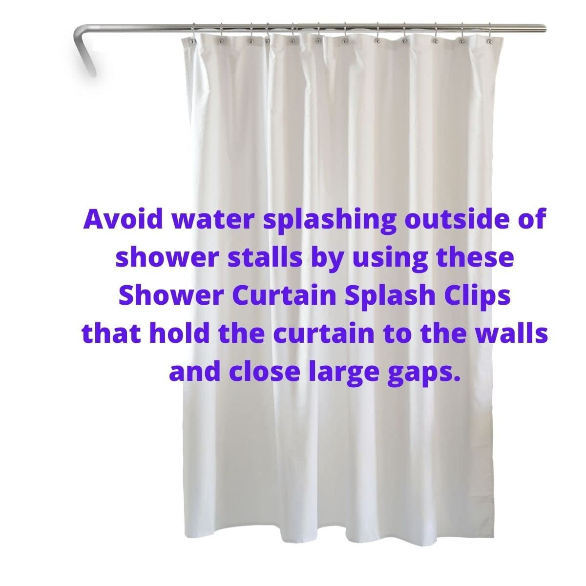 OXO Good Grips Shower Curtain Clips - Loft410