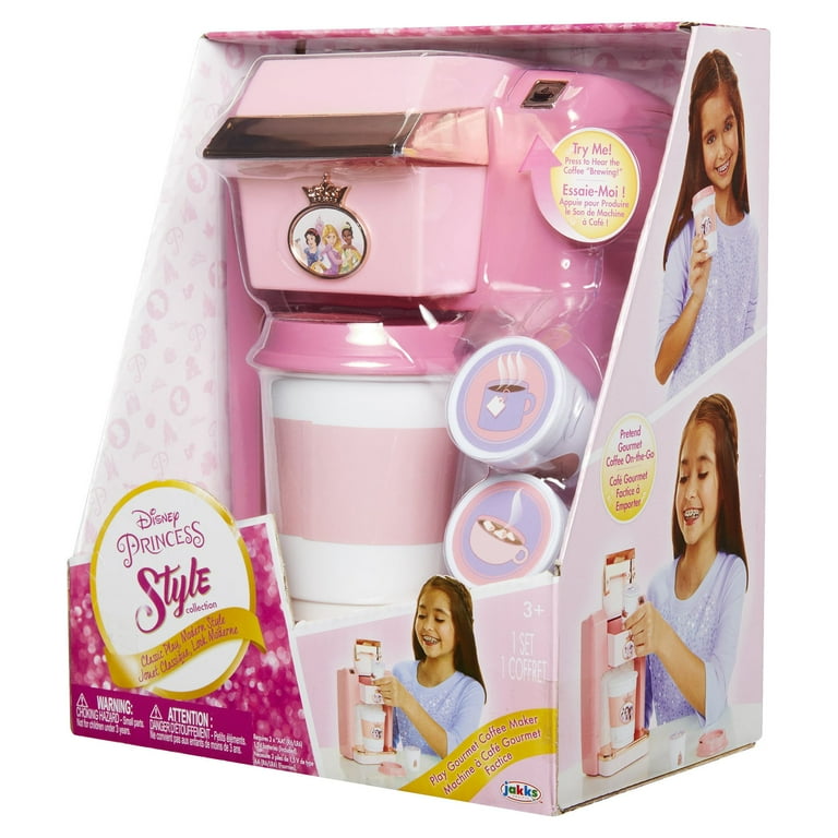 Disney princess style collection clearance coffee maker playset