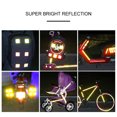 thumbnail image 4 of Opolski 12Pcs Car Vehicle Body Waterproof Reflective Warning Stickers Decoration Strip, 4 of 8