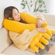 thumbnail image 2 of 2023 Creative Nordic Style Color Palm Plush Pillow / Soft Palm Shape Sofa Bench Pillow / Living Room Decorationblue80cm Deng Xun unisex, 2 of 2