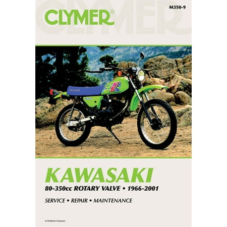- Clymer 1966-2001 Kawasaki 80-350cc Rotary Valve Motorcycle Service Repair Manual