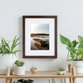 thumbnail image 3 of Scholartree 5 PACK 8x10 Wood Picture Frames, 8x10 Matted to 5x7 Tabletop Picture Frame, Brown, 3 of 4