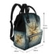 thumbnail image 2 of Disketp Vintage Compass Mochila de Pañales de Gran Capacidad con Múltiples Bolsillos, Mochila de Viaje Multifuncional para Bebé, Unisex, Moderna y Resistente, 2 of 6