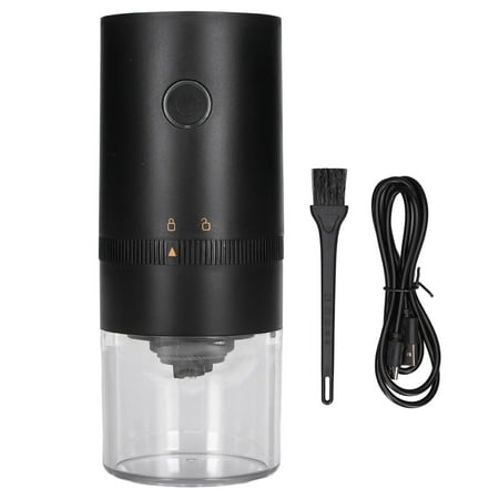 

Coffee Bean Grinder Spice Grinder 120ML Capacity For Kitchen For Home For Office Black
