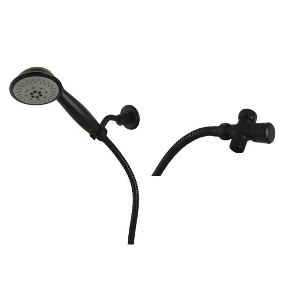 Kingston Brass KX2520BD Shower Scape Multi-Function Hand Shower Kit, Matte Black