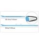 thumbnail image 5 of Kayak Paddle Lanyard Retractable Handle Lanyard Rod Tow Rope Paddling Accessories, Retractable Paddle Handle Lanyard Rod, Foldable Tow Rope, Durable Metal Frame, Kayak Fishing, Whitewater, 5 of 8