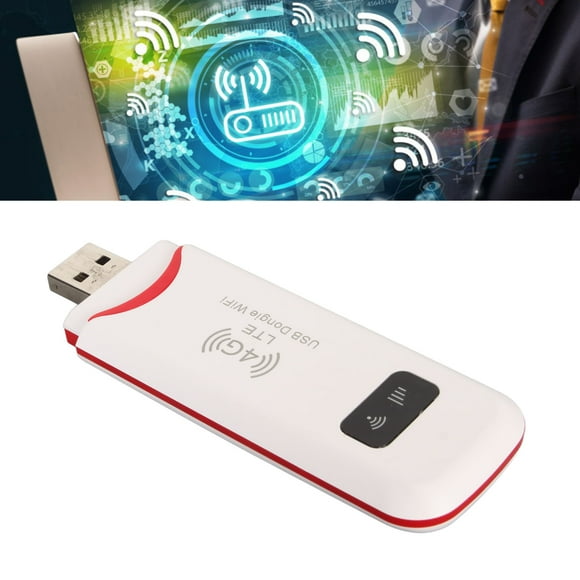 4G USB Mobile WiFi, Portable WiFi Hotspot High Speed White For Phone For TV