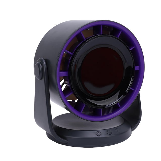 Ventiladores De Escritorio Para Dormitorio, Usb Recargable Exhibición Digital Circulador De Aire Ventilador De Mesa De Pared Tranquila Ventilador De Mesa 100 Velocidades