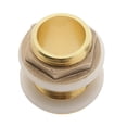 thumbnail image 4 of Conector de tanque de agua con rosca macho de latón macizo de 1/2'', 3/4'' y 1'' para agua DN25 45mm, 4 of 9