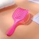 thumbnail image 4 of Peine para masaje de cuero cabelludo hueco de goma cepillo para el pelo con mango antideslizante para salón de mujeres Sywqhk Cuidado Belleza, 4 of 9