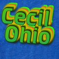 thumbnail image 2 of CafePress - Cecil.Ohio - Cute Infant Baby Football Bodysuit, 2 of 3