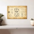 thumbnail image 2 of Elephant Stock Soccer Ball 1985 Patent Wall Art - Horizontal Canvas Wall Art - Living Room Wall Decor - Patent Canvas - Black And Gold Decor - 12" x 8", 2 of 8
