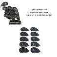 thumbnail image 4 of Funda para Cabeza de Palo de  Juego de Fundas para Cabeza de Hierro de Cuero PU Protectoras y Resistentes a la Abrasión para la Mayoría de los Palos Estándar 10 Uds ANGGREK  Otros, 4 of 8